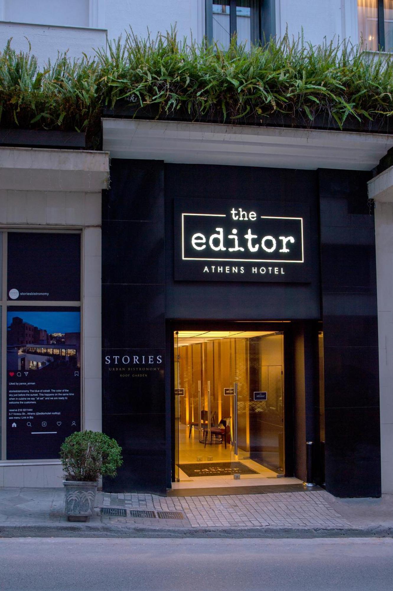 The Editor Hotel Афіни Екстер'єр фото